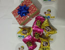 Caixa Presente dos Bombons Ouro Branco e Sonho de Valsa